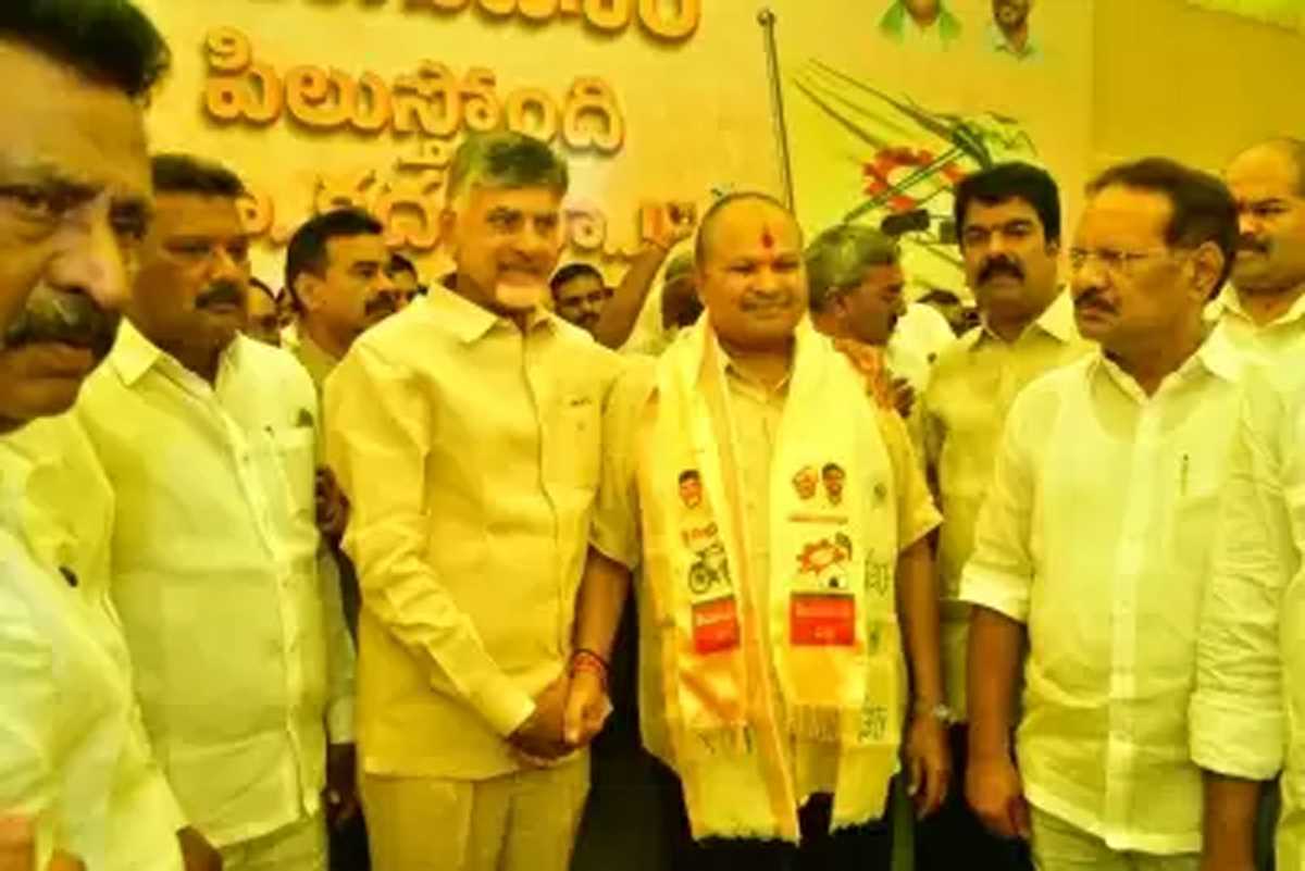 भाजपा छोड़ कर तेदेपा में शामिल हुए आांध्र के पूर्व मंत्री कन्ना लक्ष्मीनारायण